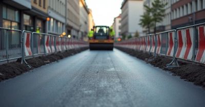 Zaawansowana modernizacja ul. Wróblewskiego w Lesznie